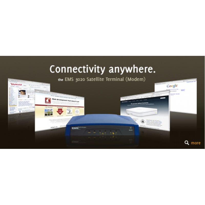 EMS 3020 Satellite Broadband Modem