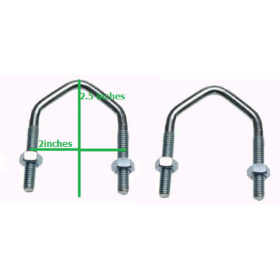 V Bolts 2.5 inch V Bolts 2.5 inch