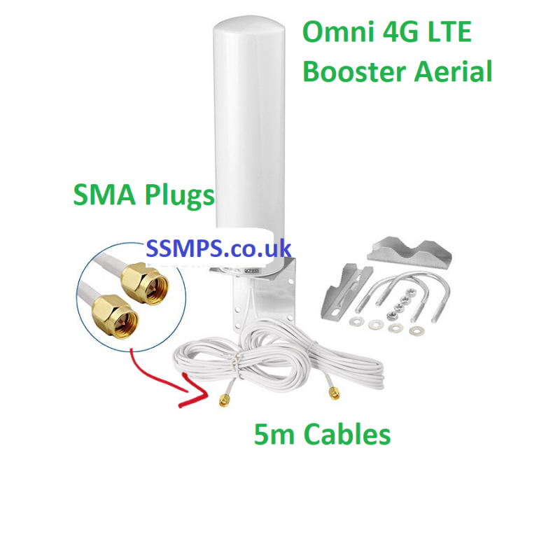 4G LTE External Antenna - OMNI SMA -15m