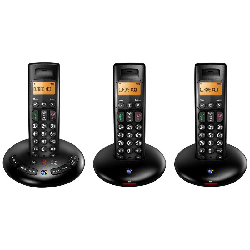 BT 3710 Trio Cordless Dect Phones with Answering Machine BT 3710 Trio Cordless Dect Phones with Answering Machine