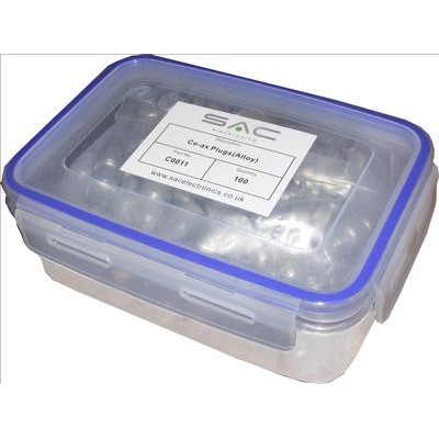 Coax Plug Male 100's Coax Plug Male 100's