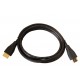 1.5m HDMI Cable 2.0 (4K) 3D/2160P Black 1.5m HDMI Cable 2.0 (4K) 3D/2160P Black