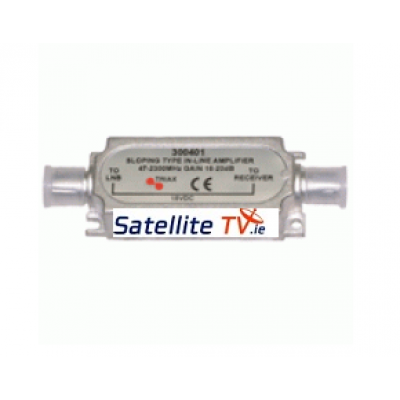 Inline satellite amplifier Inline satellite amplifier