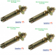 M10 X 85 Sheild Anchor x 50 Boxed M10 X 85 Sheild Anchor x 50 Boxed