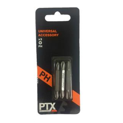 PTX 3 Piece Chrome Vanadium POZI ScrewDriver Set  PTX 3 Piece Chrome Vanadium POZI ScrewDriver Set