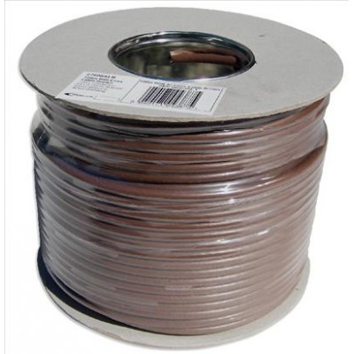 100m RG6 Satellite Cable Brown 100m RG6 Satellite Cable Brown