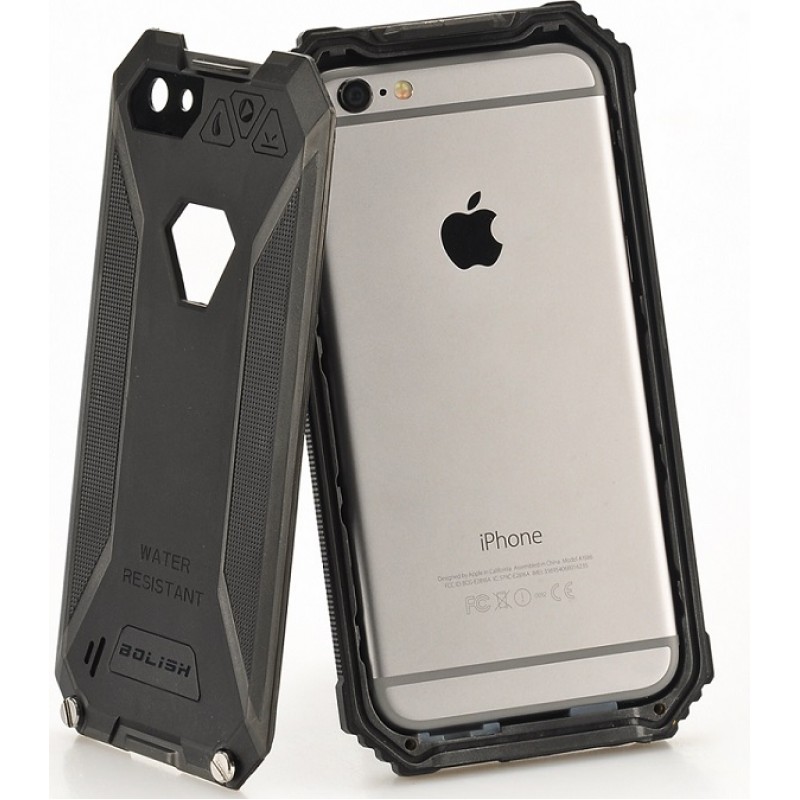 Rugged iPhone 6 Case - Black - IP68