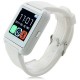 Bluetooth Smart Watch Mobile Phones - White