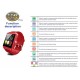 Bluetooth Smart Watch Mobile Phones - White