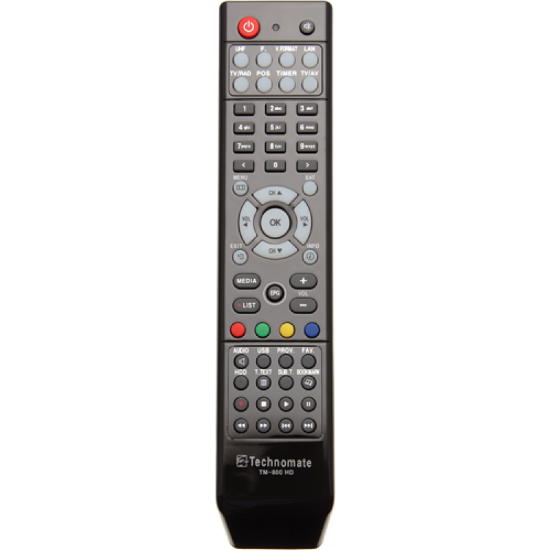 Technomate TM800 HD Remote Control Technomate TM800 HD Remote Control