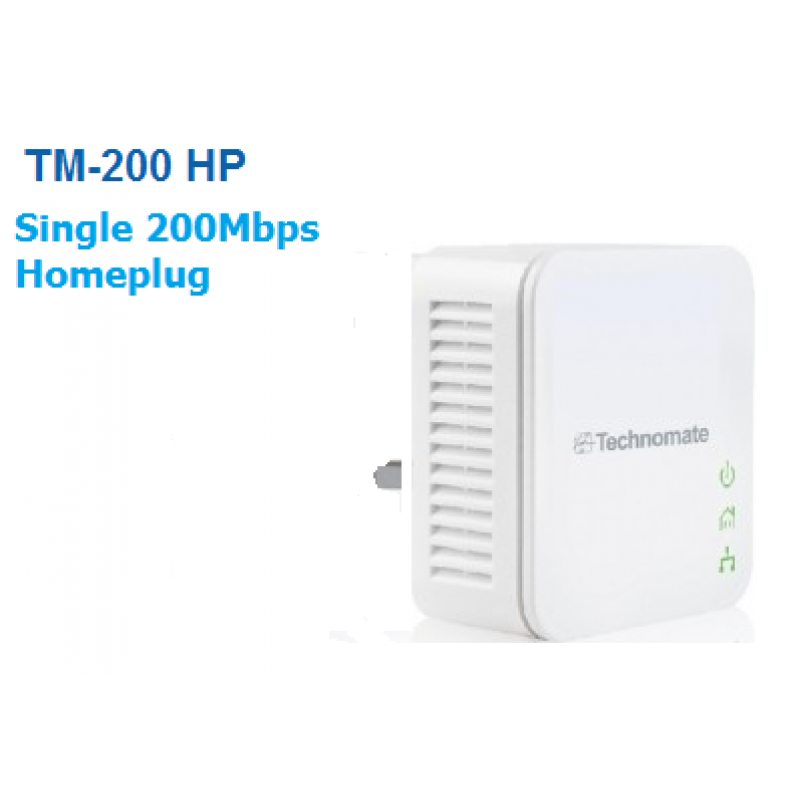 Technomate TM-200 HP -  200Mbps Homeplug x 1