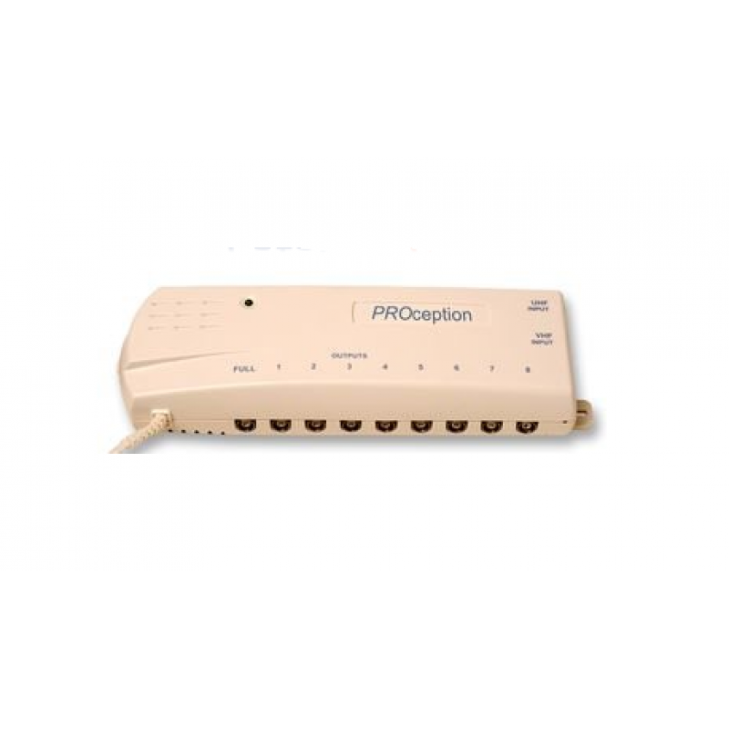 Proception PRO 8 Way TV Distribution Amplifier 