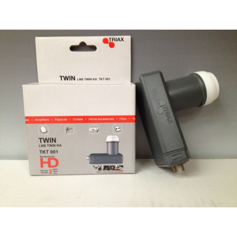 Triax Ka Band Twin LNB ( ideal for Saorsat on 9east ) Triax Ka Band Twin LNB ( ideal for Saorsat on 9east )