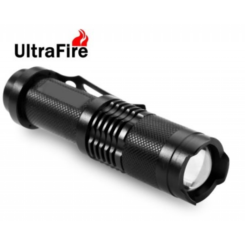 UltraFire T6 1600 Lumens Zoom LED Flashlight