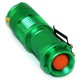 UltraFire SK68 300 Lumens Zoom LED Flashlight - Green