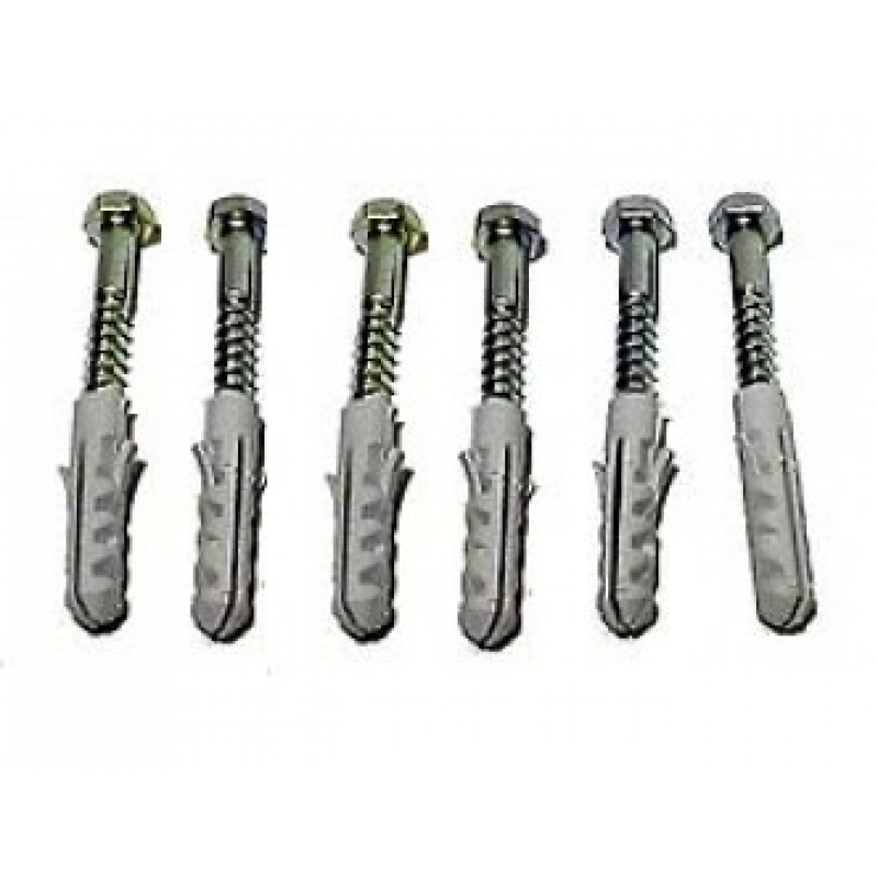 Satellite Bolts and wall Plugs X 6