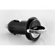 Mini USB Bullet 12v Car Charger 1,000mA for iPhone / Android - Black Mini USB Bullet 12v Car Charger 1,000mA for iPhone / Android - Black